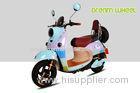 60V 40Km / H Pedal Assisted Electric Scooter Blue 500W Brushless DC Hub Motor