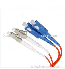 Multi mode LC-SC(PC/UPC) patch cord(duplex)