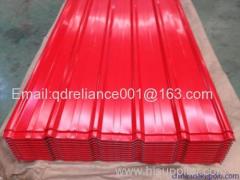 Prepainted Corrugated Steel Sheet For Roofing Sheet