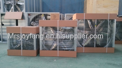 Poultry hous hammer exhaust fan with stainless steel for sale low price