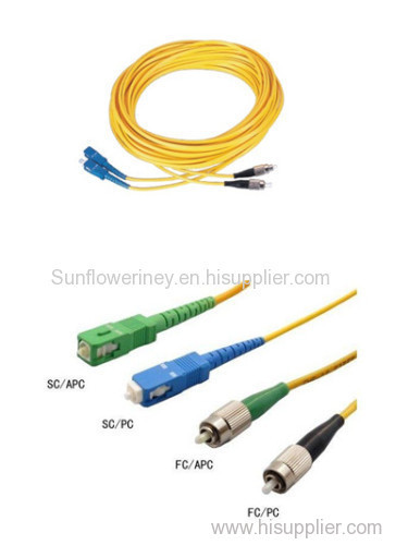 Single mode SC-FC(PC/UPC) patch cord(duplex)