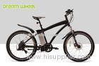 Aluminum Electric Mountain Bikes E Bicycle 26 Inch Black Red White High Performance