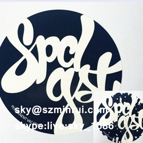 eggshell graffiti sticker/graffiti sticker/destructible vinyl eggshell sticker