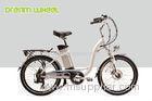 250W Electric City Bike / 24 Ladies Cruiser Bikes With Shimano Derailleur