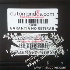 Anti Theft Self Destruct Barcode Number Labels