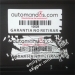 Anti Theft Self Destruct Barcode Number Labels