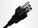 US 125v Standrad 3pin power plug cord