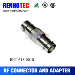 RF Connector Double BNC Female Jack Adapter