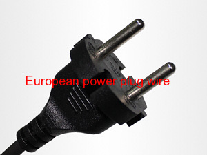 European two power plug cord supplier