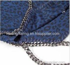 chain type fashion leopard prints women handbag