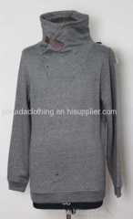 Men's high collar sweater