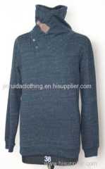 Men's high collar sweater