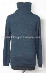 Men's high collar sweater