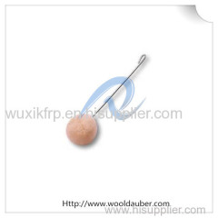 Wool dauber brush applicator