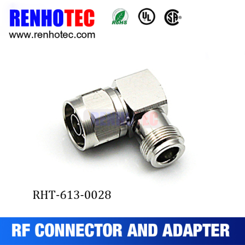 Right Angle N Type Male To Type N Female Adapter