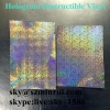 New Patterns Holographic Breakable Security Self Destructible Vinyl Materials Holographic Destructible Vinyl