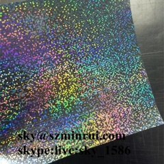 New Patterns Holographic Breakable Security Self Destructible Vinyl Materials Holographic Destructible Vinyl