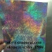 holographic breakable security self destructible vinyl materials/holographic destructive vinyl