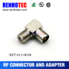 Right Angle F Female/Jack To N Male/Plug RF Connector