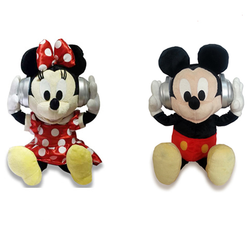 2016 Disney Plush Toy with Wireless Dancing Bluetooth Speakers