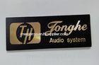 Eco Friendly Aluminum Alloy / Nickel Customized Name Plates / Label