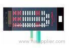 Custom LED Membrane Switch Assembly With 3M467 / 3M468 Adhesive