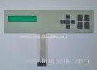 Tactile LED Nine Flat Membrane Switch Keyboard With Digital Printing
