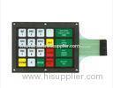 Multiple Tactile Metal Dome Membrane Switches Keyboard ISO14001 & ROHS