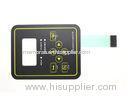 Self Adhesive Poly / Metal Dome Flexible Membrane Switch With LCD Window