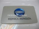 UV Resistance Epoxy Customized Name Plates PU Dome Sticker With Silk Printing