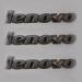 3D Electroforming Personalized Name Plates 3M468 / Resin / Nickel Sticker