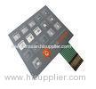 Heat Resistant / Waterproof Membrane Switch And Panel With 3M Adhesive