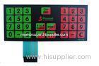 Anti Corrosion Multiple Dome Custom Membrane Keypad For TV Remote Control