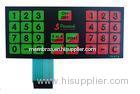 Anti Corrosion Multiple Dome Custom Membrane Keypad For TV Remote Control