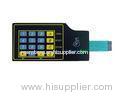 Polyester / Polycarbonate Embossed Flat Membrane Switch With Screen Printing