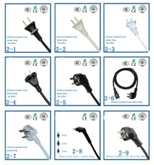 High quality CCC power plug wire