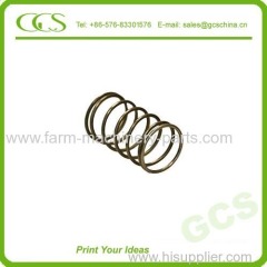 zinc plated motorcycle compression spring