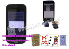 English Black Samsung Galaxy Poker Card Analyzer with Bluetooth Loop / Earpiece