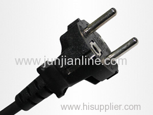 South Korea 250v Standrad 2 pin power plug cord