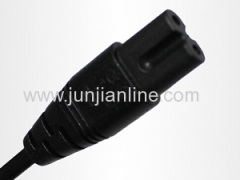 IEC connector POWER extension cord