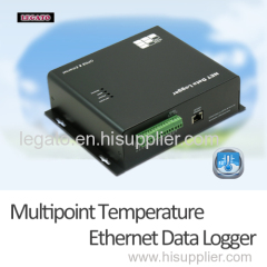 Network Data Logger with multipoint sensors