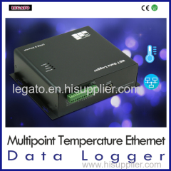 Multipoint Temperature Ethernet Monitoring System