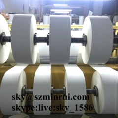 China Factory Supply Ultra Destructible Vinyl Papers Roll The Best Sticky Eggshell Sticker Label Material