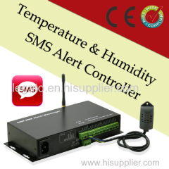 Temperature & Humidity SMS Alert Controller alarm systems security