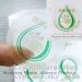 self adhesive transparent sticker paper/transparent label/adhesive transparent label