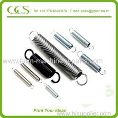coiled extension spring carbon steel extension springs customized extension springs strong extension spring