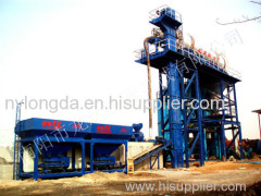 Asphalt concrete hot mix plant