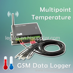 Data Logger with multipoint sensors & GSM module