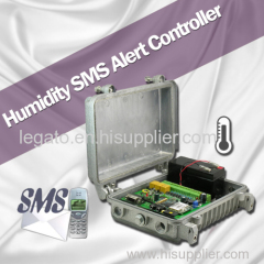 Temperature & Humidity SMS Alert Controller