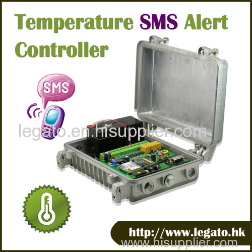 Temperature SMS Alert Controller